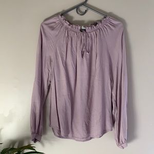Purple blouse
